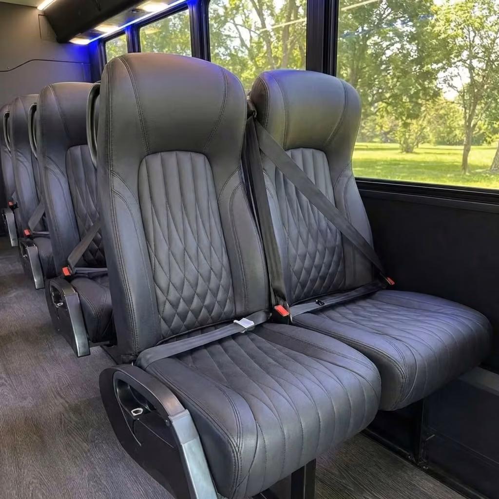 statesboro 20 passenger minibus high back seats