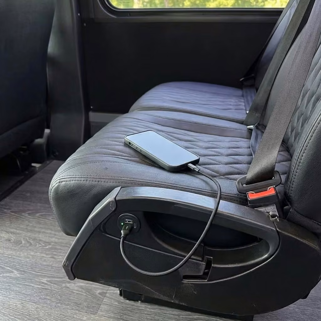 statesboro 20 passenger minibus usb charging