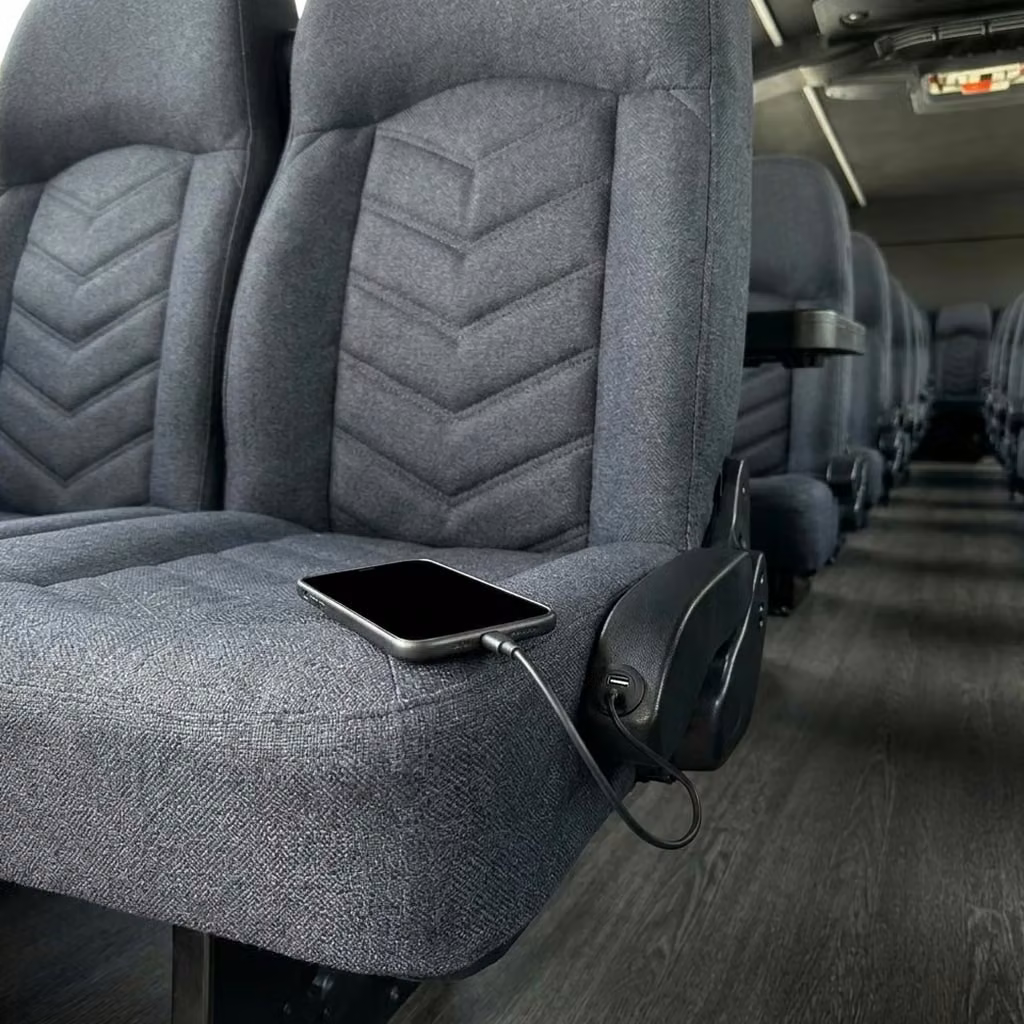 statesboro 25 passenger minibus usb charging