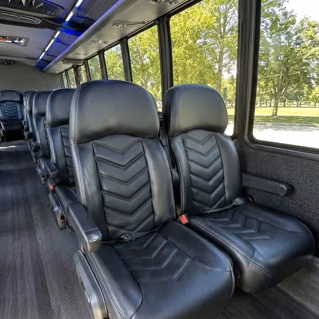 statesboro 28 passenger minibus seating