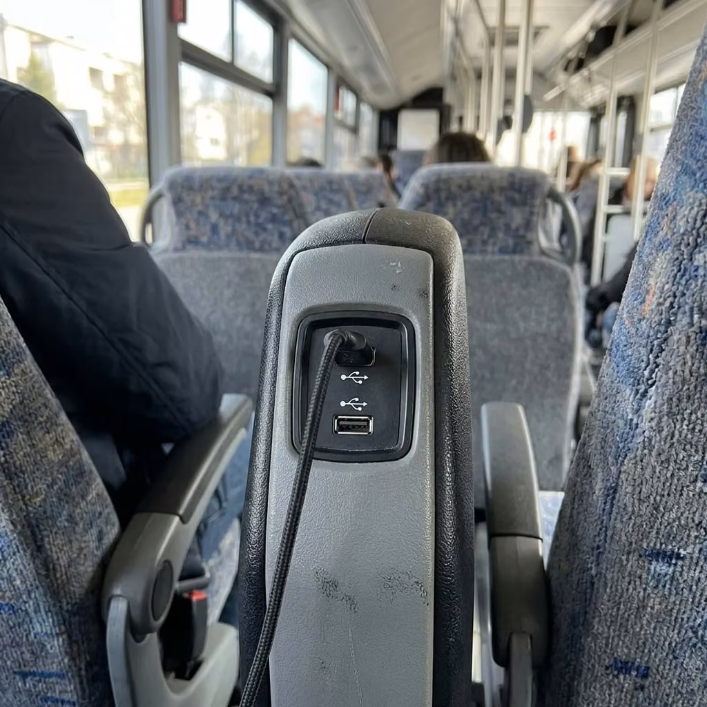 statesboro 28 passenger minibus usb charging