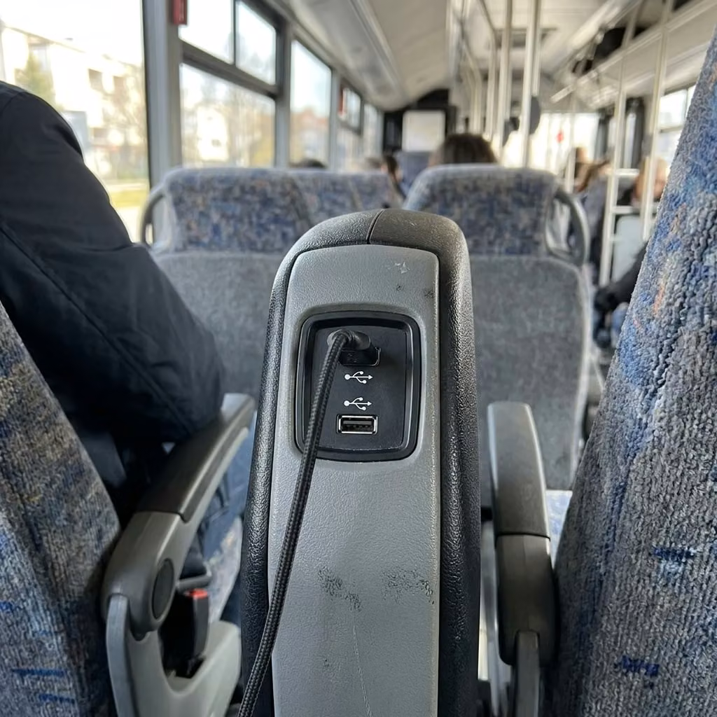 statesboro 35 passenger minibus usb charging