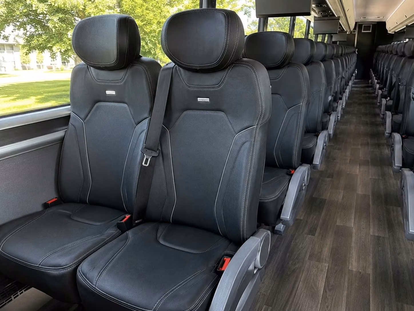 statesboro charter bus interior 1