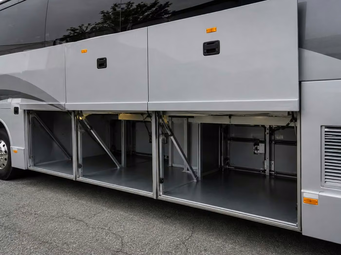 statesboro charter bus under bus storage